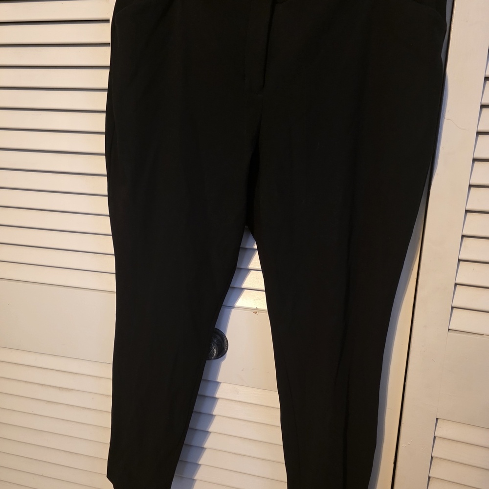 Express Skinny Black Editor Pants